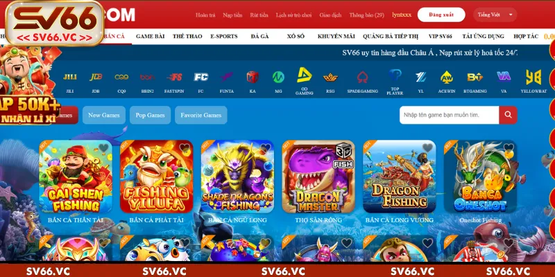 Bắn cá SV66 đều được đầu tư chất lượng hình ảnh lẫn âm thanh