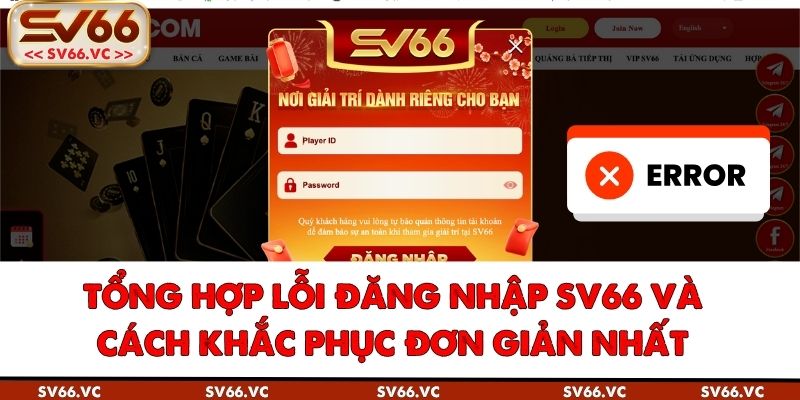 Lỗi Đăng Nhập SV66 Và Cách Khắc Phục